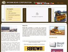 Tablet Screenshot of brownbearcorp.com